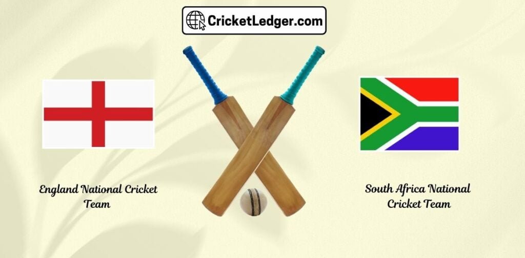 South Africa National Cricket Team vs England Cricket Team Timeline