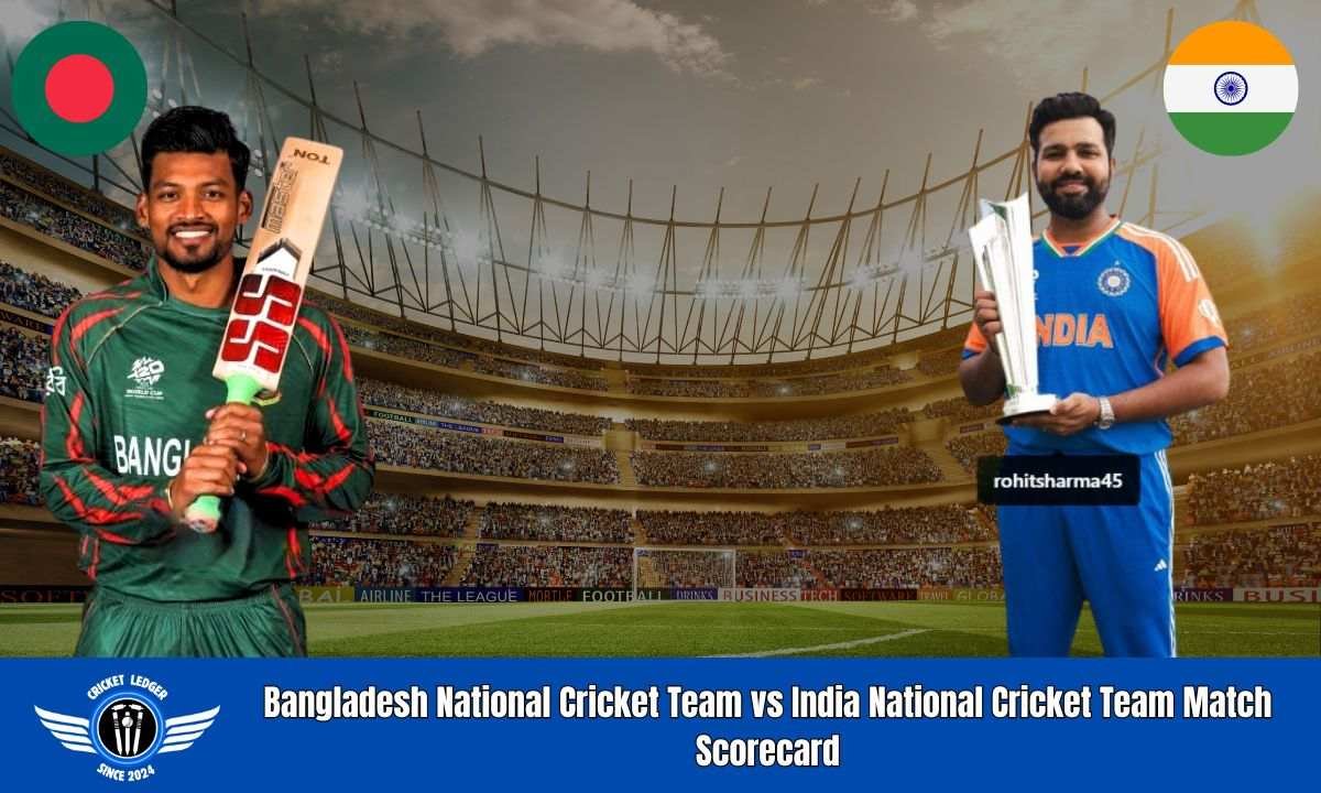 Bangladesh National Cricket Team vs India National Cricket Team Match Scorecard