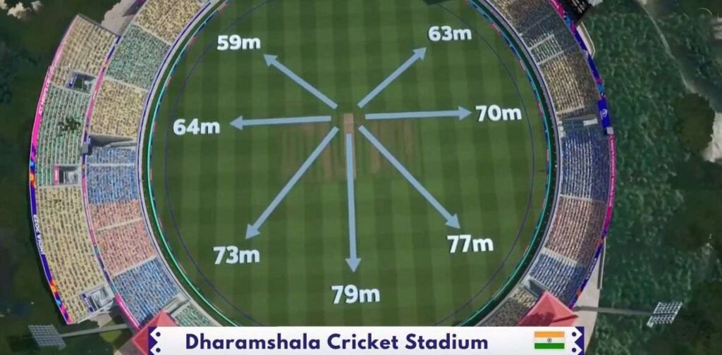 Dharamshala Cricket Stadium Boundary Length