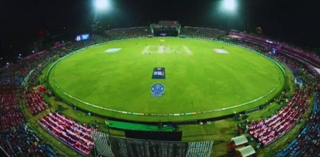 Sawai Mansingh Stadium boundary report