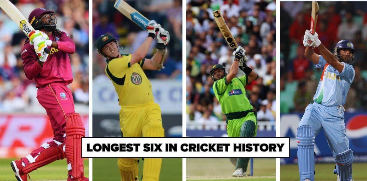 Longest Six In Cricket History: Top 10 Best Sixes In All Cricket Formats by Legendary Cricketers