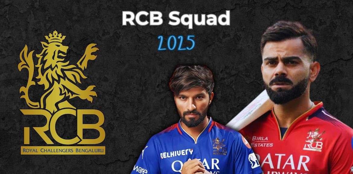 RCB Squad 2025: Full Player List, Captain & New Signings