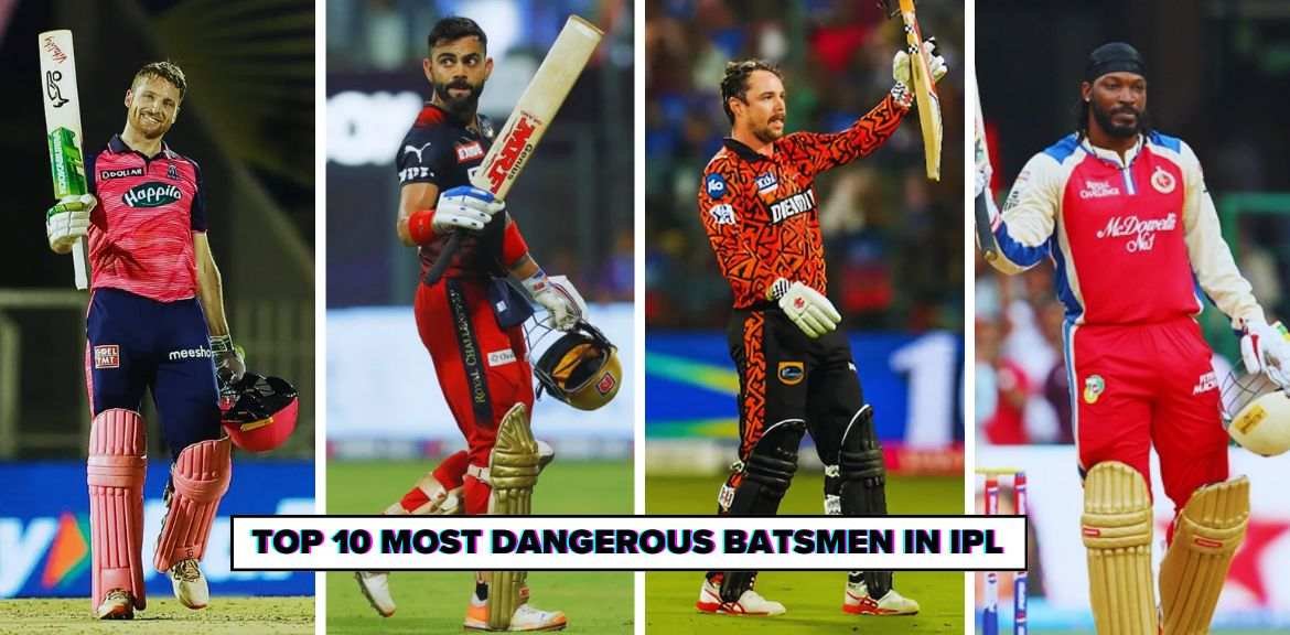 Top 10 Most Dangerous Batsmen In IPL History & Stats 2025